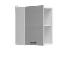 Wall cabinet JUNONA LINE G1D/50/57LP BRW light gray gloss order